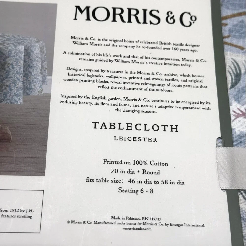 William MORRIS & Co Leicester Blue Floral 70